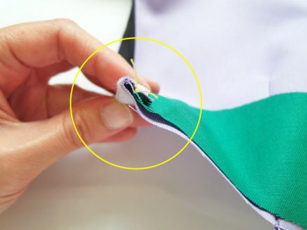 How to sew facings to a skirt waist