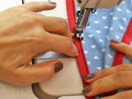 How to sew an invisible zipper - sewing the second side